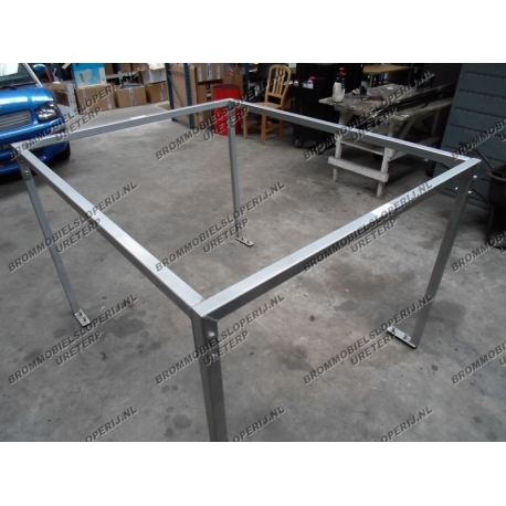 Opbouw frame voor huif