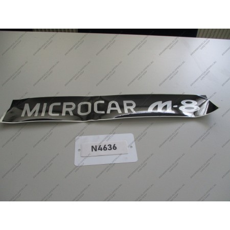 Sticker Bumper Microcar M8
