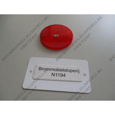 Reflector achterbumper Barooder, rood