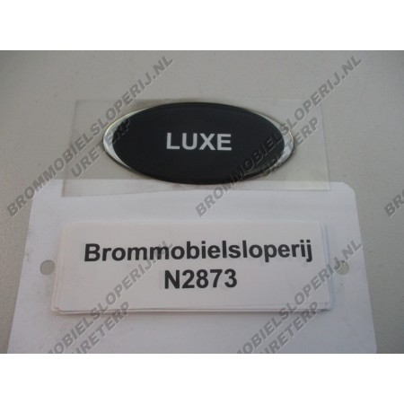 Sticker "Luxe" Microcar Virgo II en III