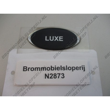 Sticker "Luxe" Microcar Virgo II en III