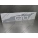 Sticker linker deur GTO