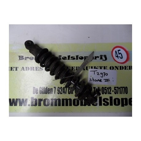 Schokbreker achter Lengte 30,5 cm JDm Titane III