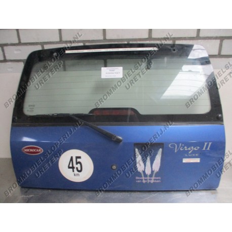 Achterklep microcar Virgo II (blauw)