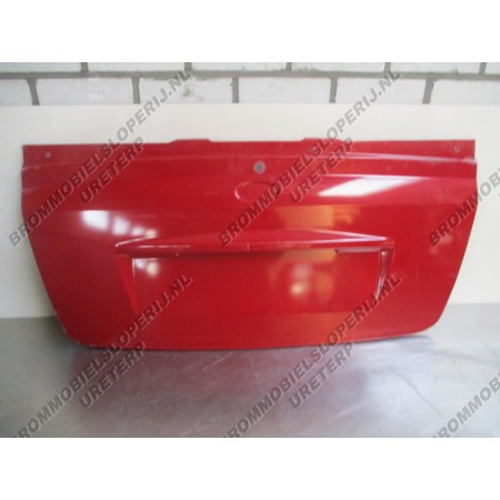 Plaat achterklep Microcar MC rood