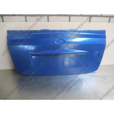 Plaat achterklep Microcar MC marine blauw