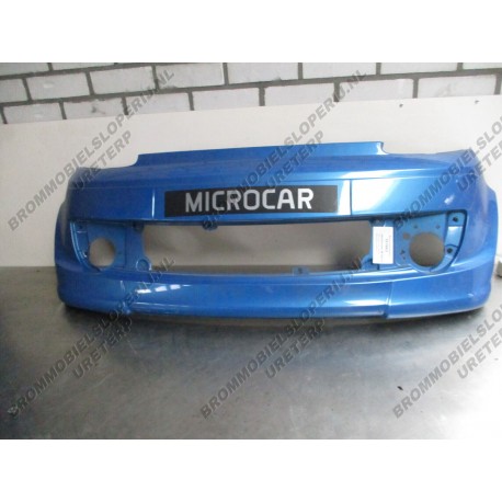 Voorbumper Blauw Microcar M.go (1) ( lichte schade)