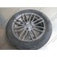 Velg Antraciet met band 155/65R14 75T M+S ( Ligier ) 14 inch (velg lichte schade)