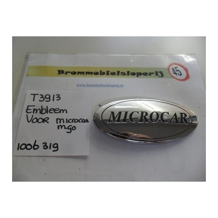 Embleem Microcar Voor/Achter