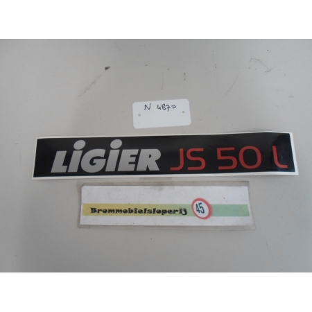 Sticker voorbumper Ligier JS50L